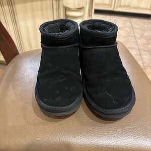 UGG Black Ankle Booties